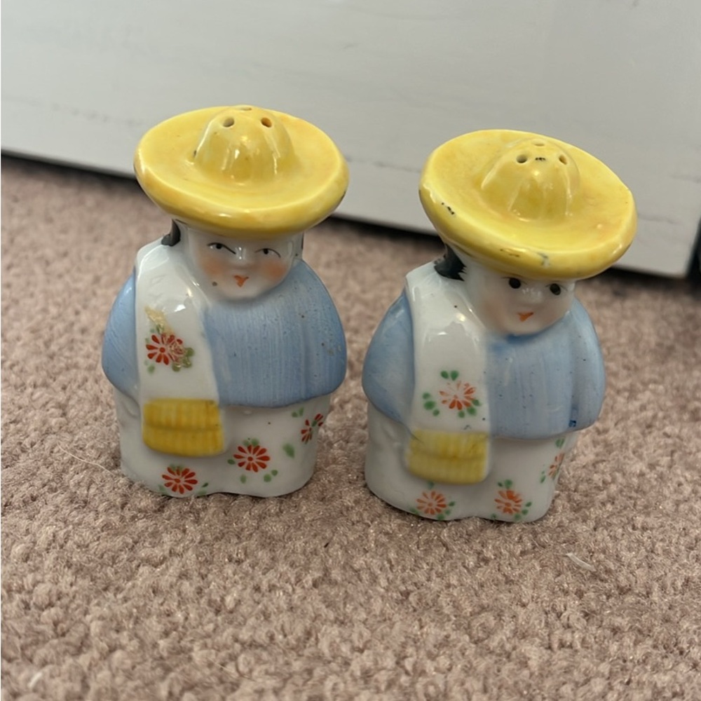 Charming Ceramic Salt and Pepper Shakers